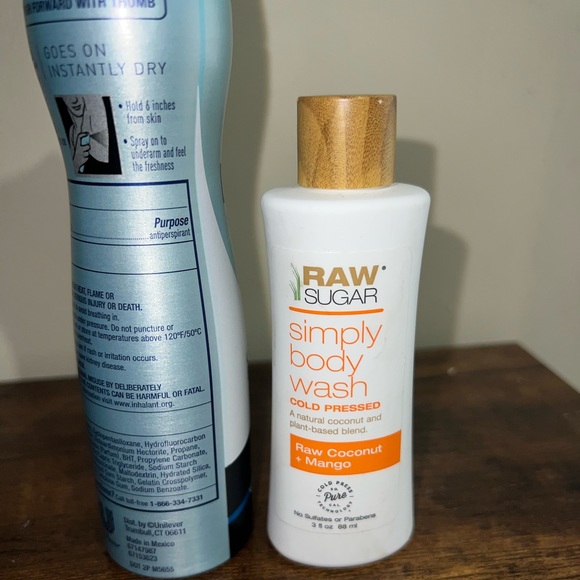 Raw Sugar Natural Travel Body Wash - Picture 3 of 4